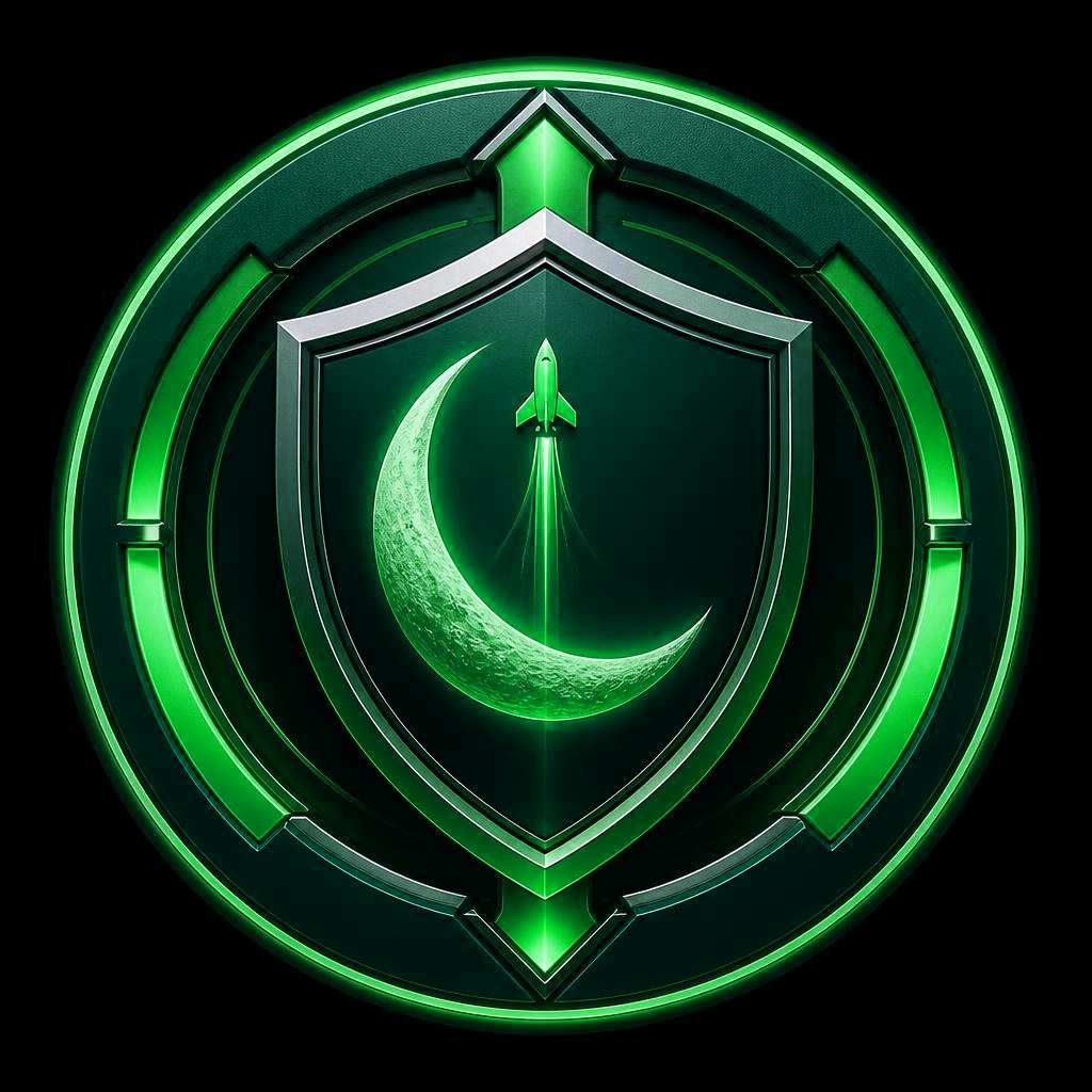 Nearmoon shield and moon emblem